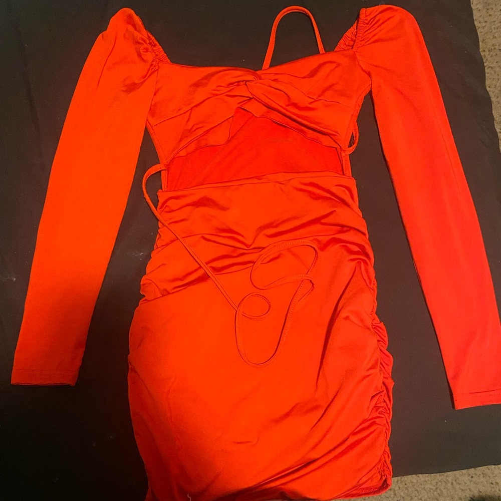 Short Red Dress - Picture 2 of 5